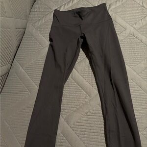 Black Ribbed Leggings